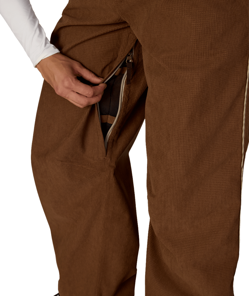 WOMENS HELLKAT™ SHELL PANT - DARK EARTH GRID CORDUROY
