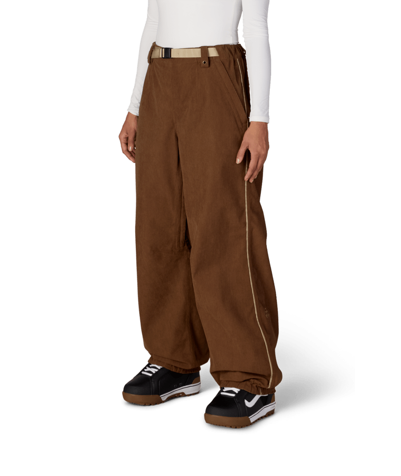 WOMENS HELLKAT™ SHELL PANT - DARK EARTH GRID CORDUROY