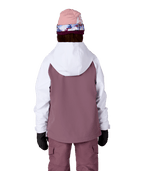 YOUTH WATERPROOF HOODY - WHITE COLORBLOCK