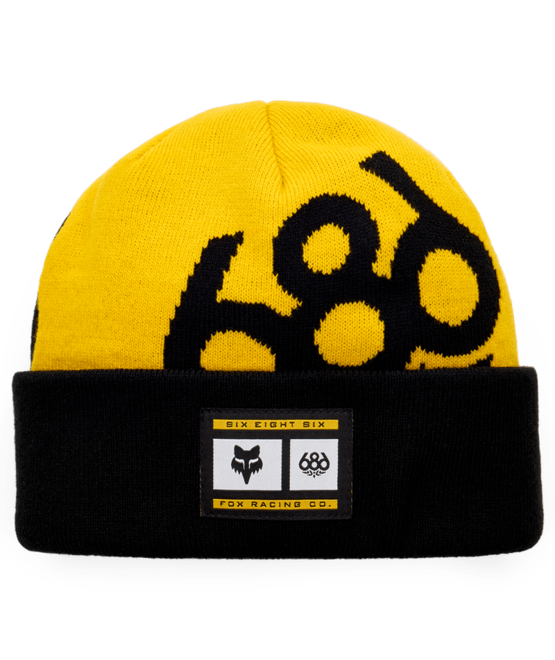 FOX RACING CUFF BEANIE - FOX YELLOW