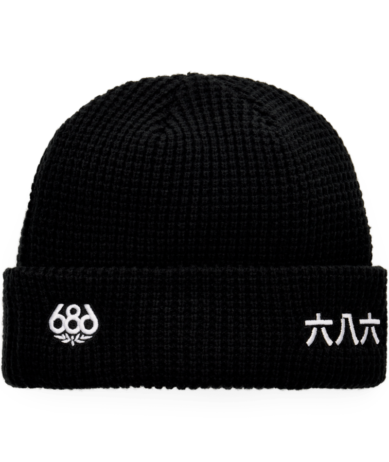 KANJI BEANIE - BLACK