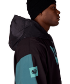 MENS FOX RACING WATERPROOF TEAM HOODY - FOX PALE FIRN