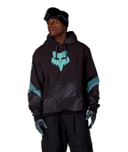 MENS FOX RACING WATERPROOF TEAM HOODY - FOX PALE FIRN