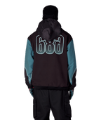MENS FOX RACING WATERPROOF TEAM HOODY - FOX PALE FIRN