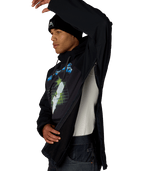 MENS METALLICA WATERPROOF HOODY - METALLICA BLACK