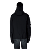 MENS METALLICA WATERPROOF HOODY - METALLICA BLACK
