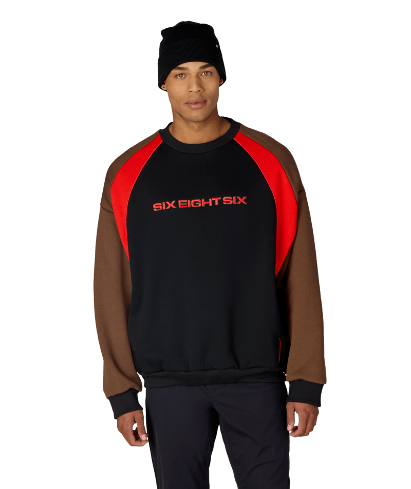 RESERVED® PREMIUM HEAVYWEIGHT CREWNECK - BLACK