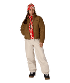 WOMENS GRACIOUS PUFFER JACKET - DARK EARTH