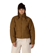 WOMENS GRACIOUS PUFFER JACKET - DARK EARTH