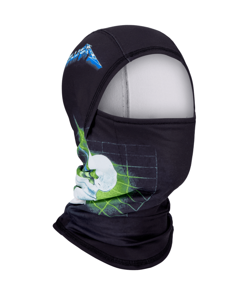 HURRA HINGED BALACLAVA - METALLICA BLACK