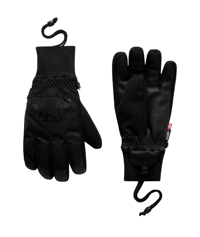MENS CRUSH INSULATED GLOVE - BLACK