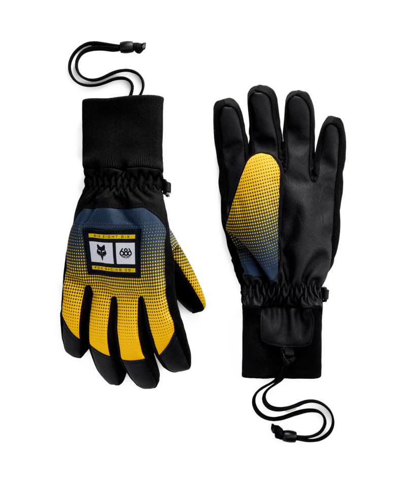 MENS CRUSH INSULATED GLOVE - FOX YELLOW