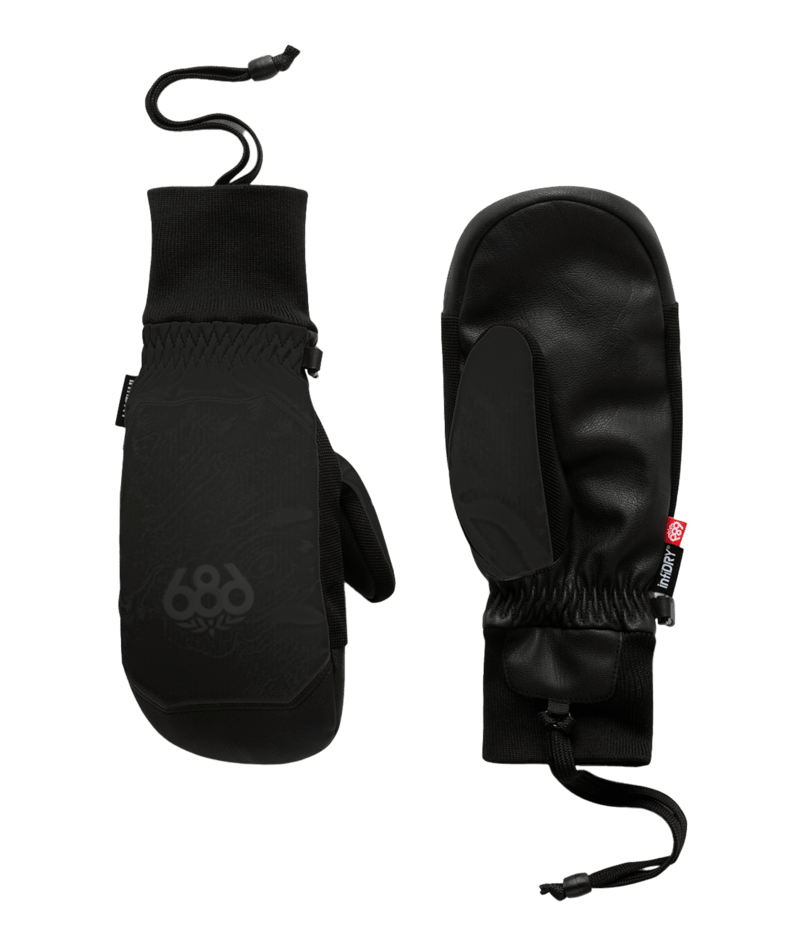 MENS CRUSH INSULATED MITT - BLACK