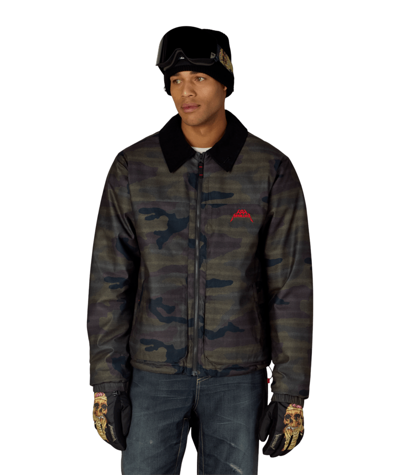 MENS METALLICA CAIM JACKET - METALLICA CAMO