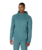 MENS MISSION GRID™ RAGLAN HOODY - PALE FIRN