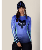 WOMENS FOX RACING BASE LAYER LS - FOX ALPENGLOW BLUE