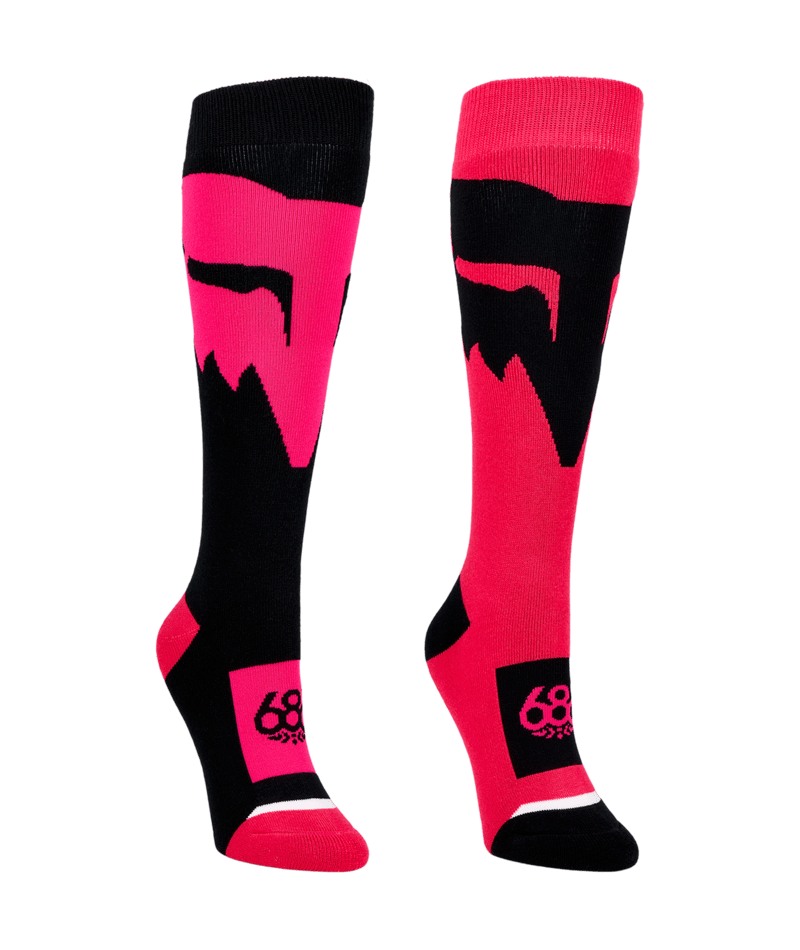 WOMENS FOX RACING SOCKS - 2PK - ASSORTED