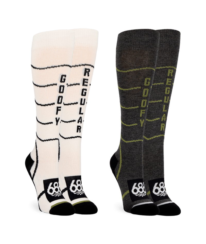 WOMEN’S CONTOUR MERINO SOCK - 2PK - ASSORTED
