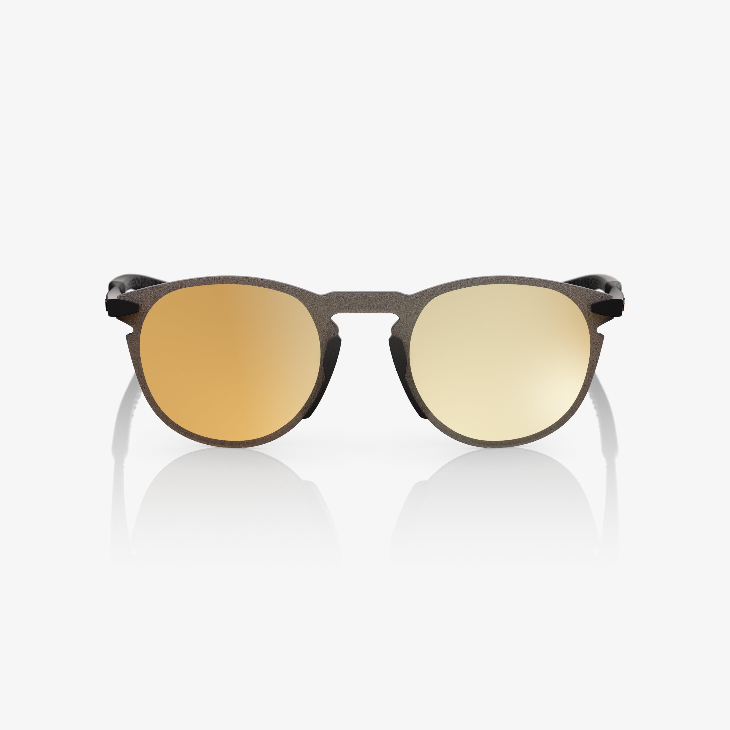 LEGERE ROUND - Negro Mate - Espejo Dorado HiPER 24K