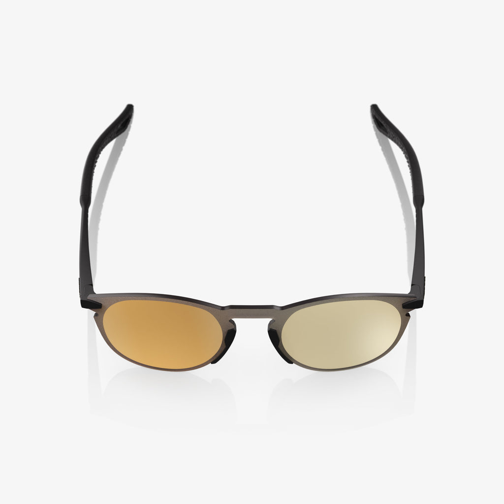 LEGERE ROUND - Negro Mate - Espejo Dorado HiPER 24K