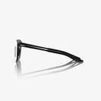 LEGERE ROUND Lente Espejo Plateado Negro Mate