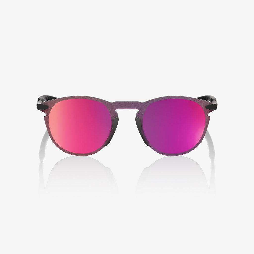 LEGERE ROUND - Negro Soft Tact - Espejo Violeta