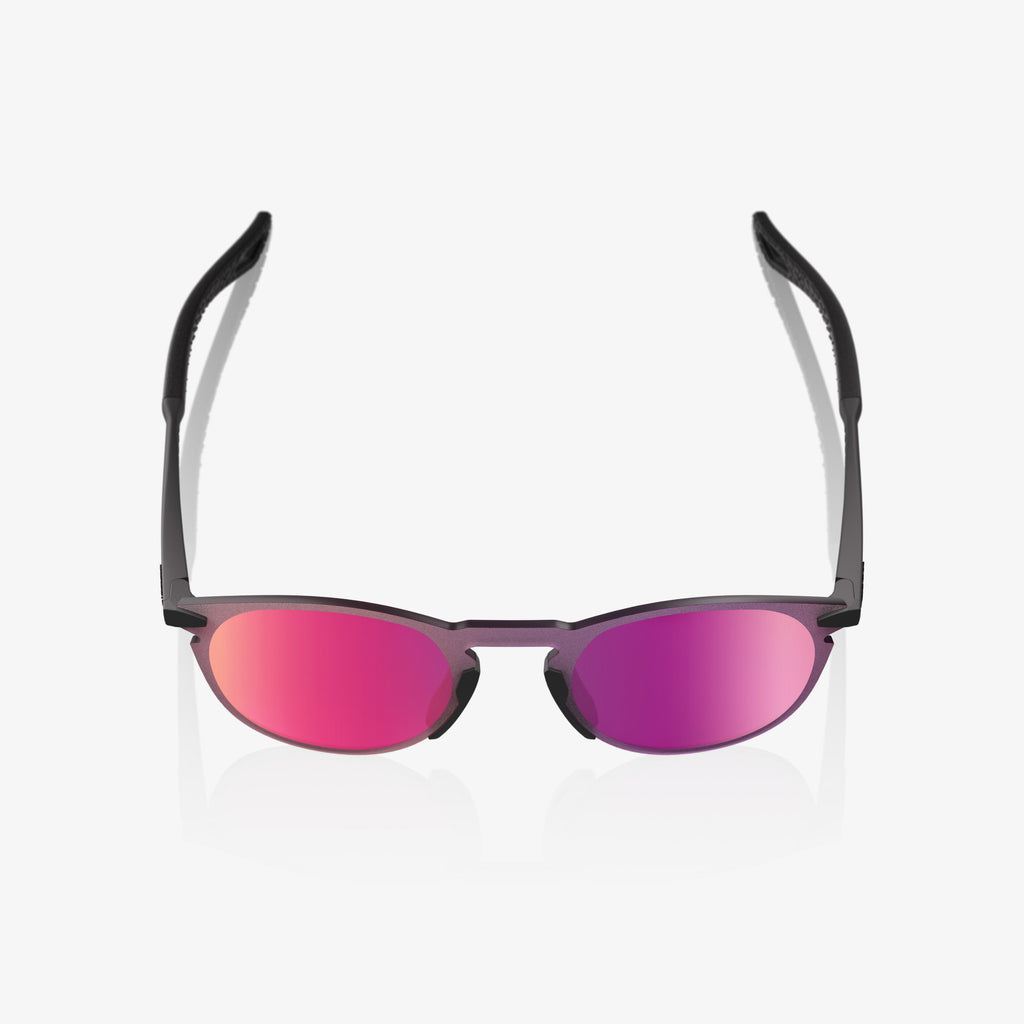 LEGERE ROUND - Negro Soft Tact - Espejo Violeta