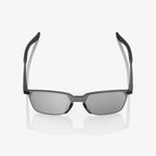 LEGERE SQUARE Lente Espejo Plateado Negro Mate