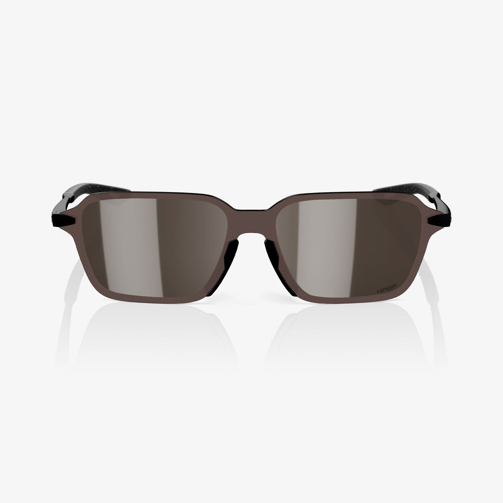 LEGERE® TRAP Negro Mate - Lente Espejo Plateado HiPER®