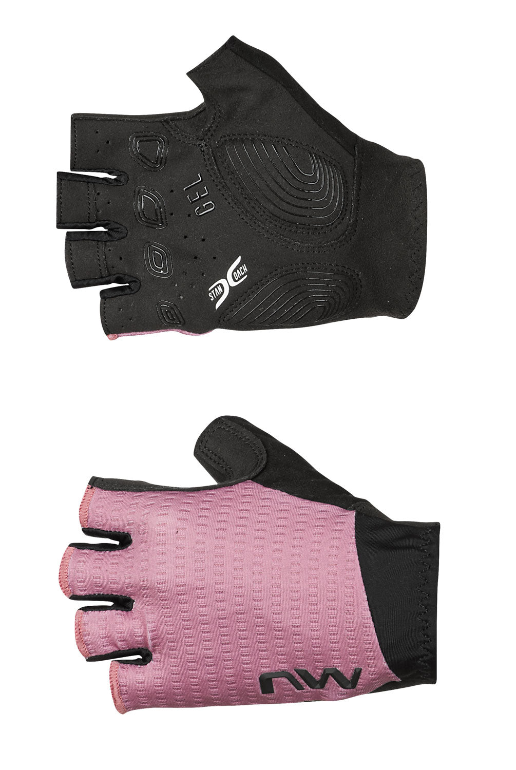 FAST PRO GEL W SHORT FINGER GLOVE - DUSTY MALVA