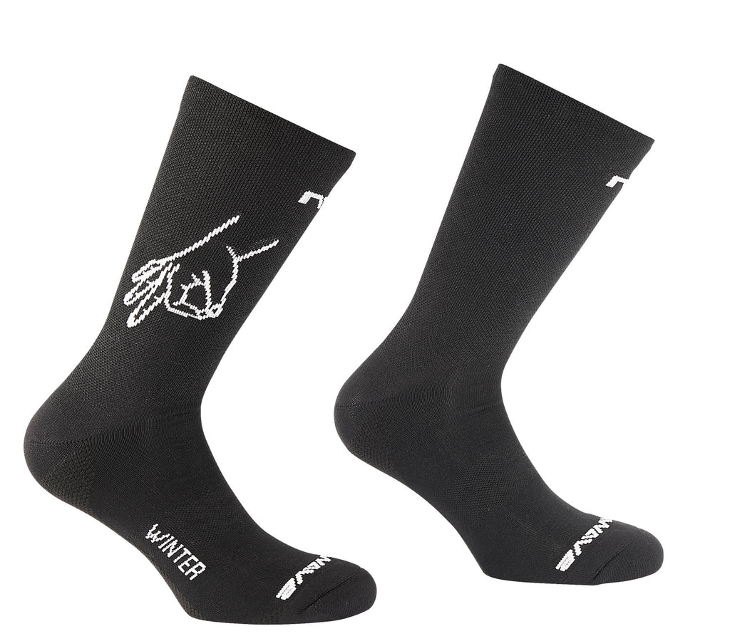 SIGN SOCK - BLACK