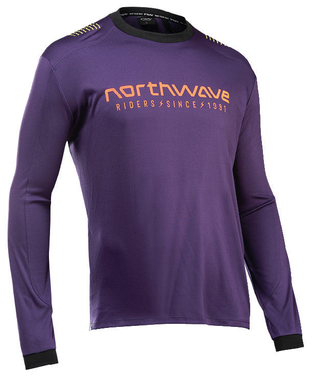 SHARP JERSEY - PURPLE/ORANGE