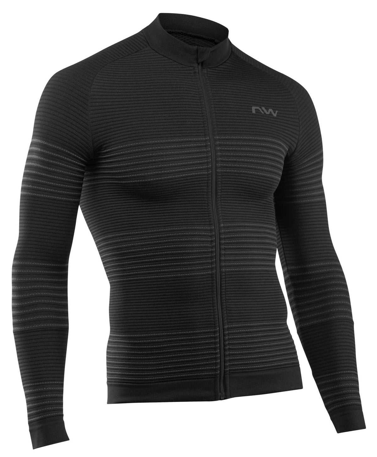 TRIP KNIT JERSEY - BLACK