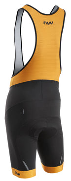 FORCE EVO BIBSHORT - BLACK/OCHRE