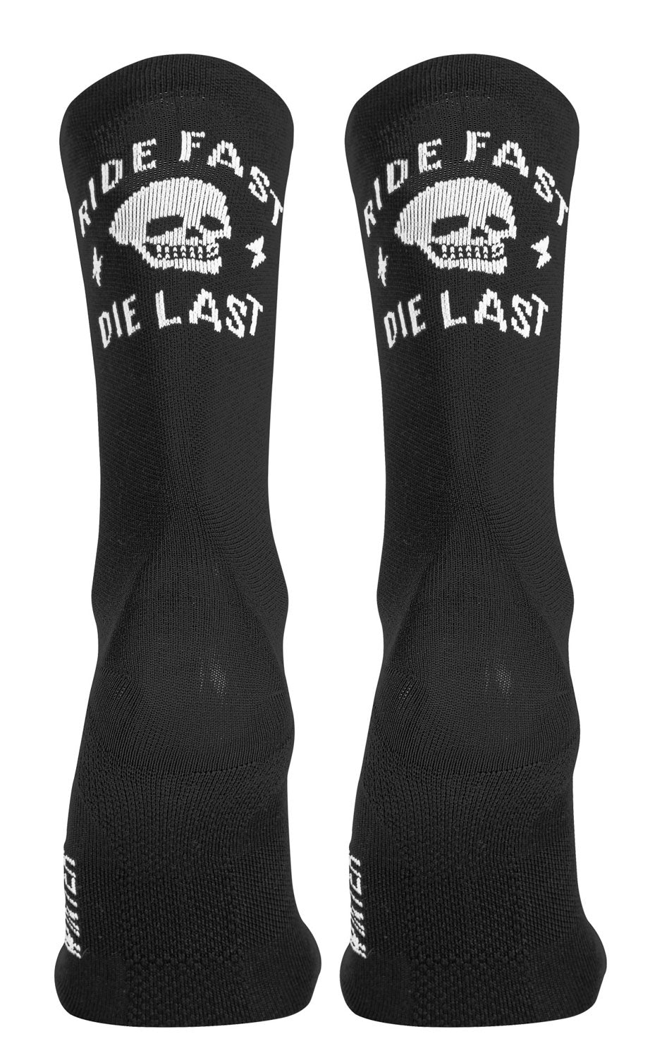 RIDE FAST DIE LAST SOCK - BLACK