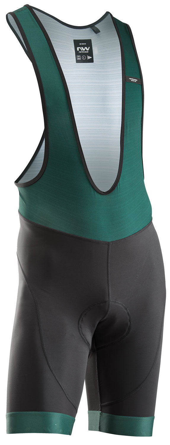 ACTIVE EVO BIBSHORT - BLACK/PETROLIUM