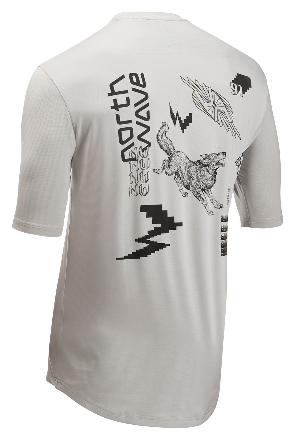 XTRAIL JERSEY SHORT SLEEVE - LIGHT GREY