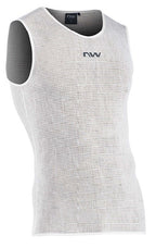 LIGHT JERSEY SLEEVELESS - WHITE