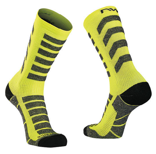 HUSKY CERAMIC HIGH SOCK - YELLOW FLUO
