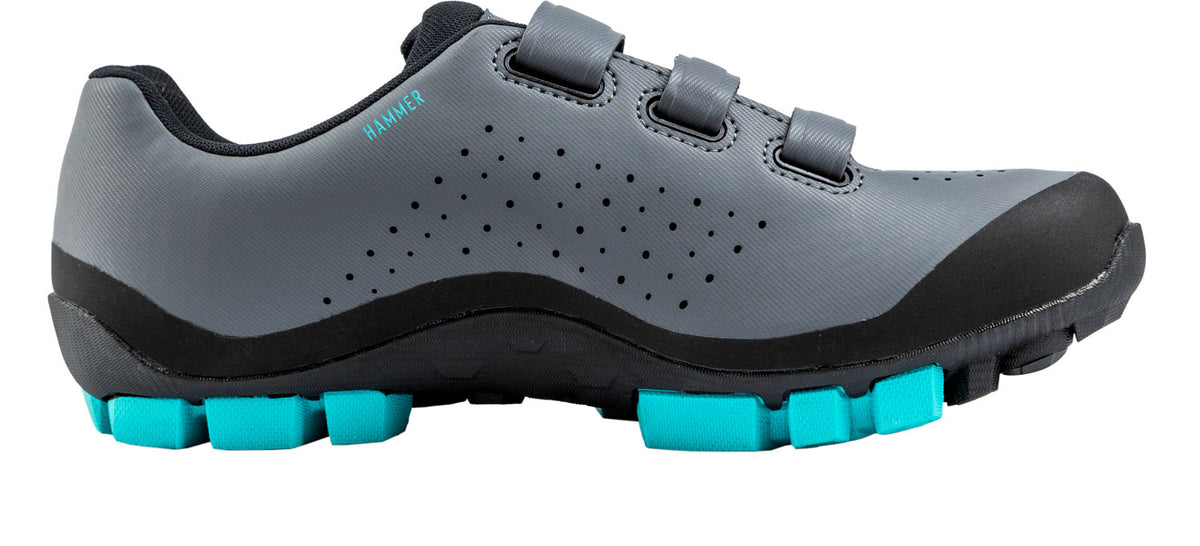 HAMMER WMN - DARK GREY/TURQUOISE