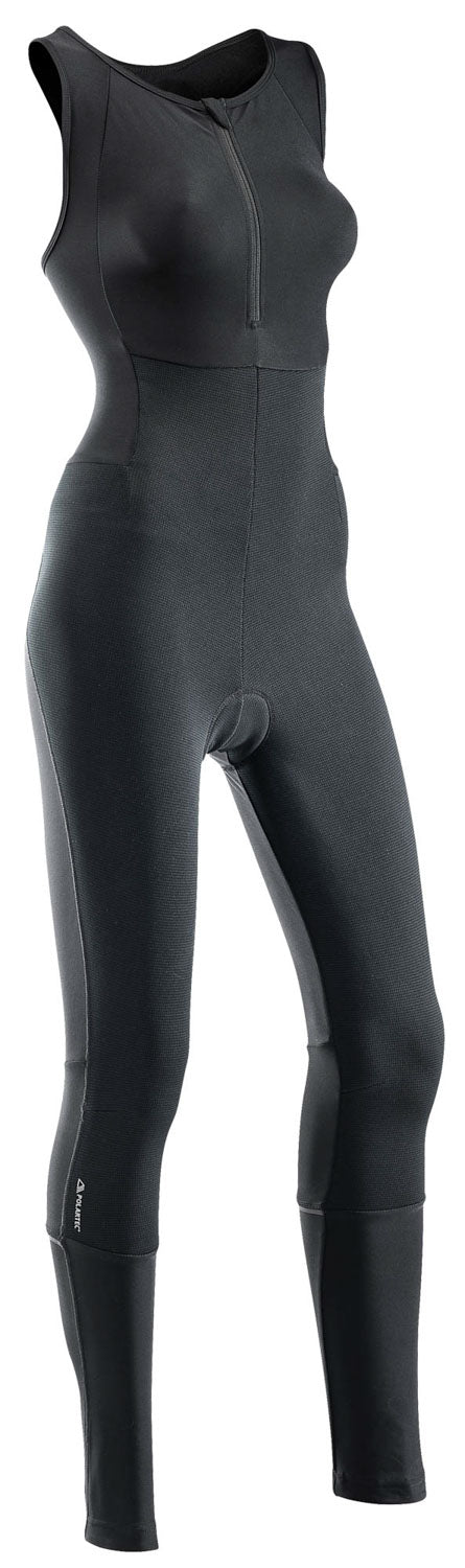 FAST WMN POLARTEC BIBTIGHT MS - BLACK