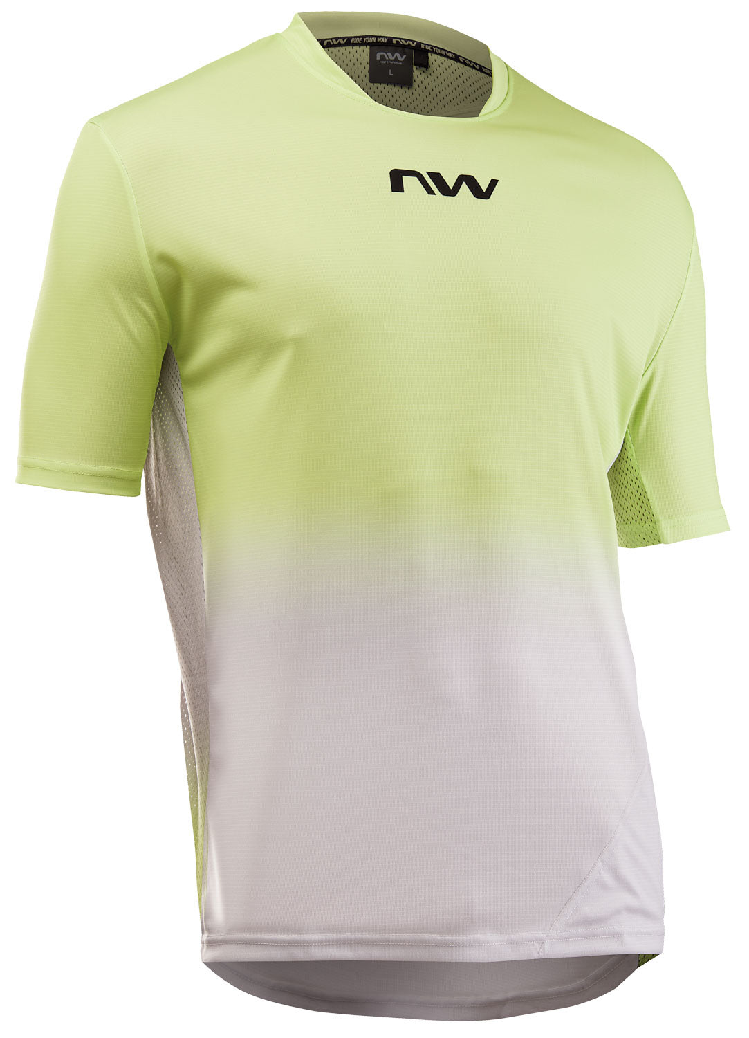 EDGE 2 JERSEY SHORT SLEEVE - COOL MATCHA/LIGHT GREY