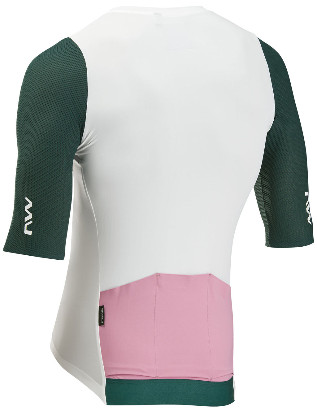EXTREME EVO JERSEY SHORT SLEEVE - WHITE/PETROLIUM