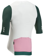 EXTREME EVO JERSEY SHORT SLEEVE - WHITE/PETROLIUM