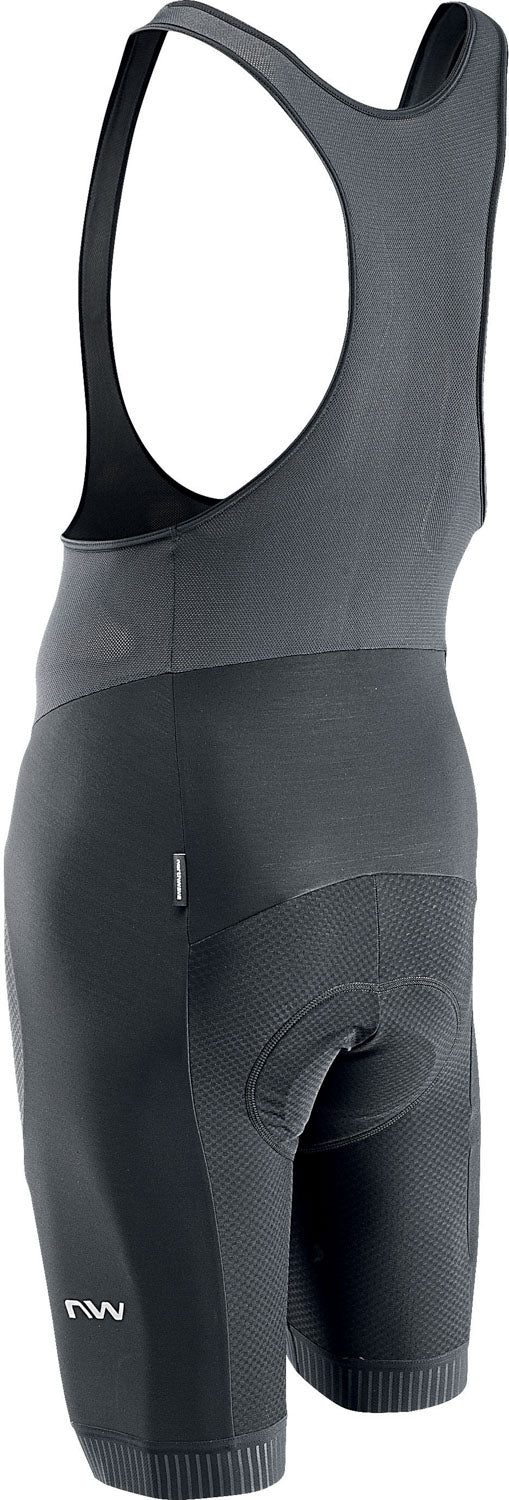 ACTIVE BIBSHORT MS - BLACK