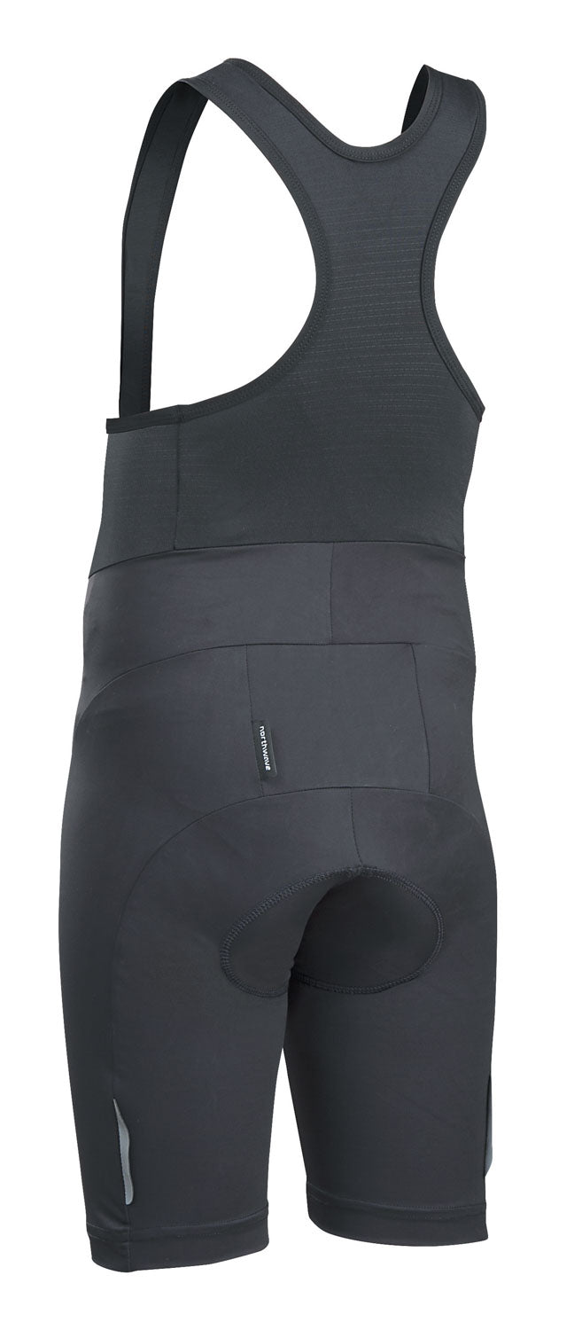 ACTIVE JUNIOR BIBSHORT - BLACK