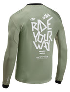 SHARP JERSEY - COTTAGE GREEN/WHITE