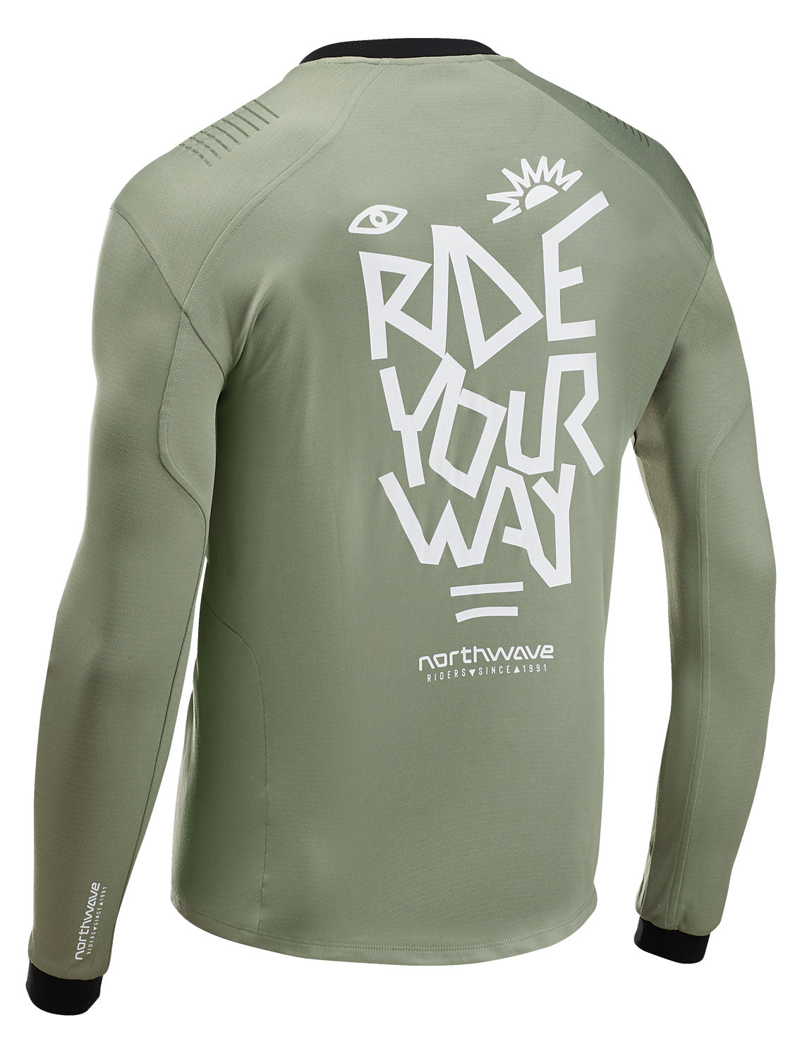 SHARP JERSEY - COTTAGE GREEN/WHITE