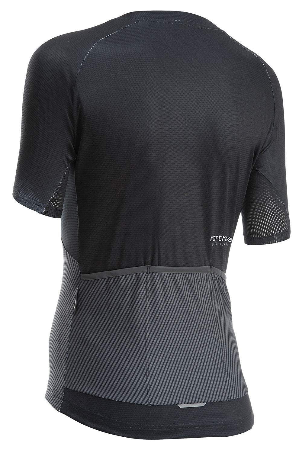 FORCE EVO WOMAN JERSEY SHORT SLEEVE - BLACK