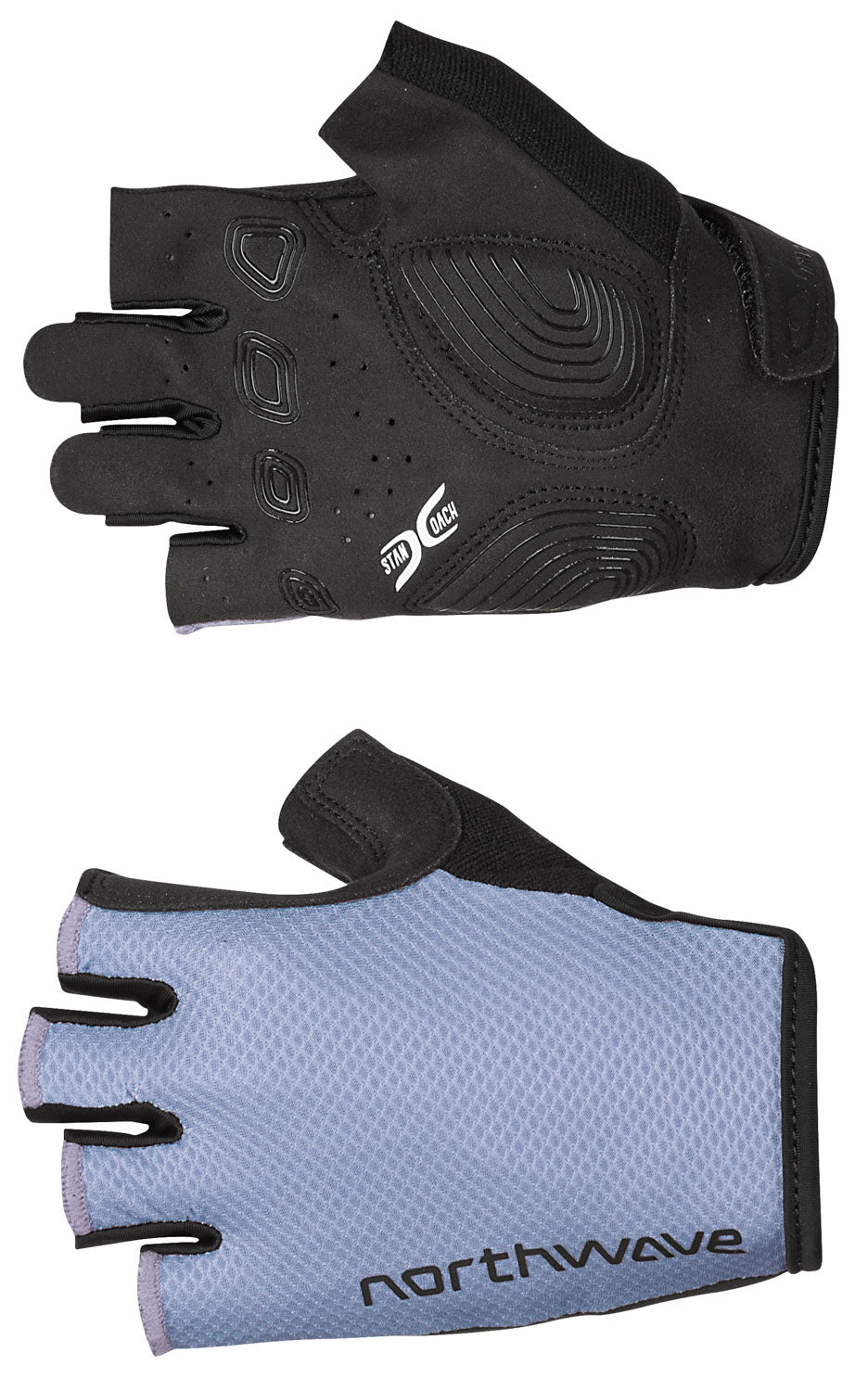 ACTIVE MAX W SHORT FINGER GLOVE - ICE GREY